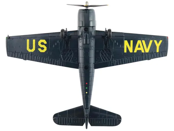 Grumman F6F-5 Hellcat Fighter Aircraft "Blue Angels #2" (1946) United States Navy "Air Power Series" 1/72 Diecast Model by Hobby Master #3