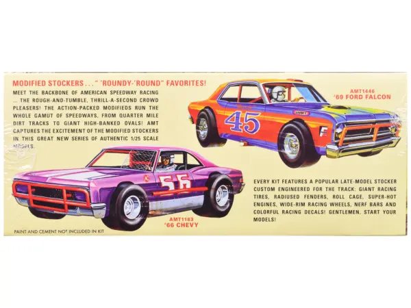 Skill 2 Model Kit 1965 Oldsmobile 88 "Modified Stocker" 1/25 Scale Model by AMT #3