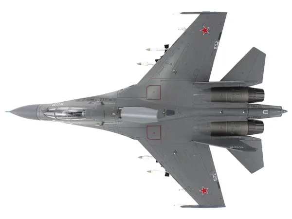 Sukhoi Su-30Mk Flanker Fighter Aircraft "502" (2011) Russian Air Force "Air Power Series" 1/72 Diecast Model by Hobby Master #2