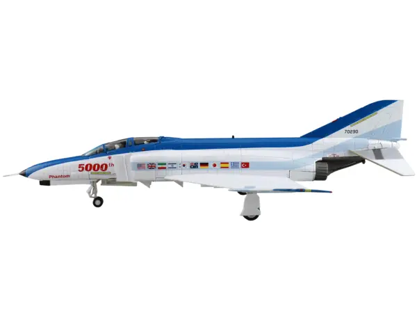 McDonnell Douglas F-4E Phantom II Fighter-Bomber Aircraft "70290 5000th Phantom St Louis" (1978) United States Air Force "Air Power Series" 1/72 Diecast Model by Hobby Master #2