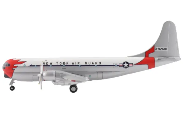 Boeing 377 C-97A Stratofreighter Transport Aircraft "49-2601 New York Air National Guard" United States Air Force "Airliner Series" 1/200 Diecast Model by Hobby Master #2