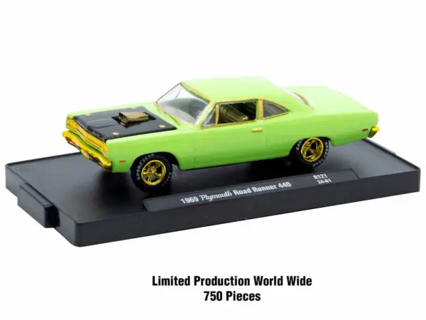 "Auto-Drivers" Set of 4 pieces in Blister Packs Release 121 Limited Edition to 9450 pieces Worldwide 1/64 Diecast Model Cars by M2 Machines #3