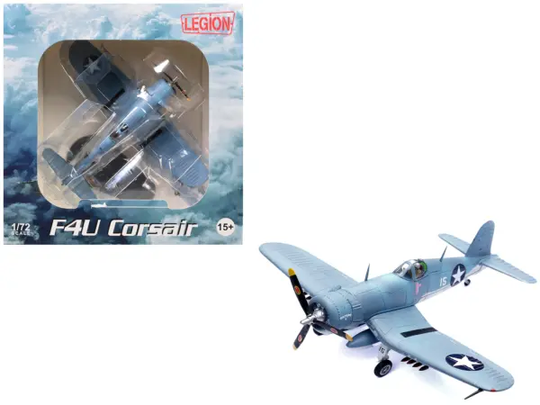 Vought F4U-1 Corsair Fighter Plane "Daphne 'C' 2nd Lt. James N. Cupp VMF-213 Hell Hawks Guadalcanal" (1943) United States Marines 1/72 Diecast Model Airplane by Legion #1
