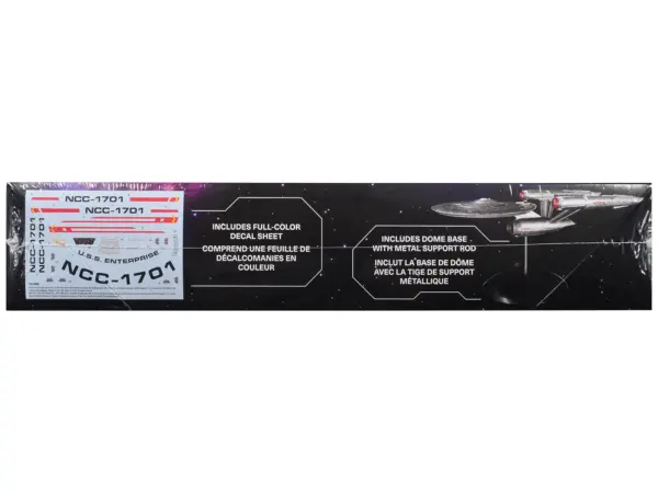 Skill 2 Model Kit USS Enterprise NCC-1701 Spacecraft "Star Trek: Strange New Worlds" (2022-Current) TV Series 1/1000 Scale Model by Polar Lights #2