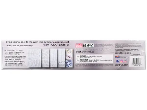 Skill 2 Model Kit USS Cerritos NCC-75567 Spacecraft "Star Trek: Lower Decks" (2020-2024) TV Series 1/1400 Scale Model by Polar Lights #2