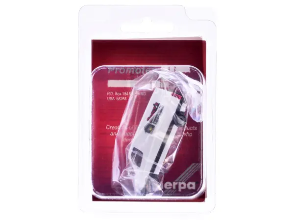 Mercedes-Benz Sprinter Van White "Roger's Plumbing-Heating & Air Conditioning" 1/87 (HO) Plastic Model Car by Promotex #3