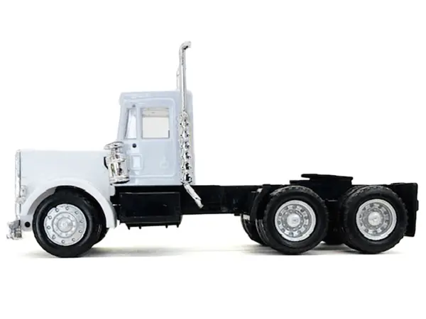Peterbilt Short Day Cab White 1/87 (HO) Plastic Model Car by Promotex #2