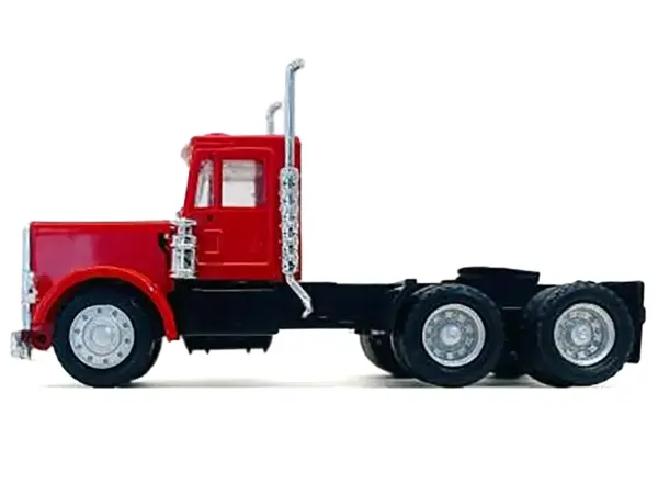 Peterbilt Short Day Cab Red 1/87 (HO) Plastic Model Car by Promotex #2