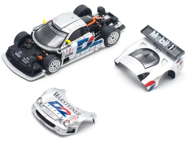 Mercedes-Benz CLK GTR #11 "D2 Privat" "FIA GT Championship" (1997) 1/64 Diecast Model Car by Pop Race #5