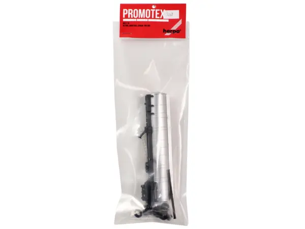 Chemical Tanker Trailer Silver 1/87 (HO) Plastic Model by Promotex #3