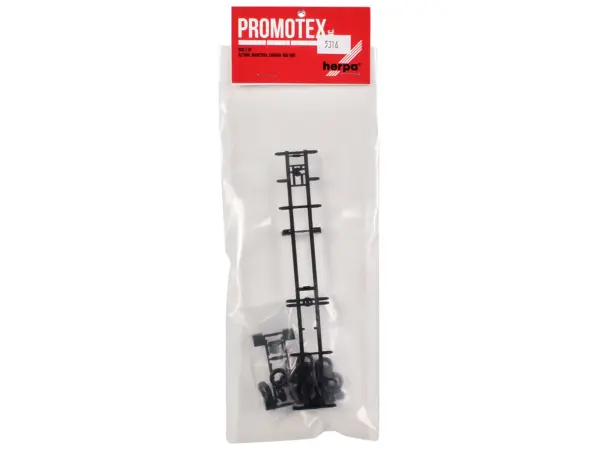 Container Chassis for 3-Axle 48ft Trailer 1/87 (HO) Plastic Model by Promotex #3