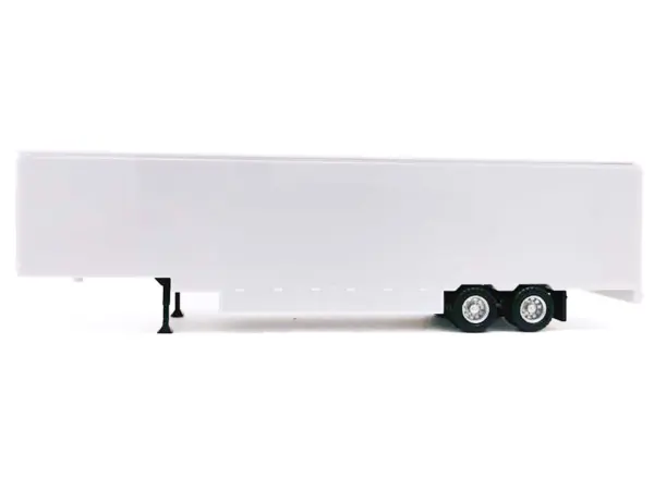 48ft Moving Van Trailer Light Gray 1/87 (HO) Plastic Model by Promotex #2
