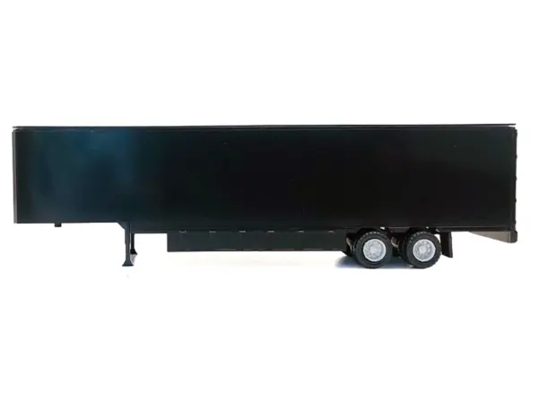 48ft Moving Van Trailer Black 1/87 (HO) Plastic Model by Promotex #2