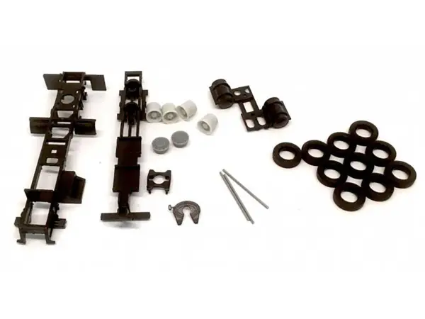 Long Chassis Kit for Kenworth Peterbilt and GMC Cabs 1/87 (HO) Plastic Model by Promotex #2