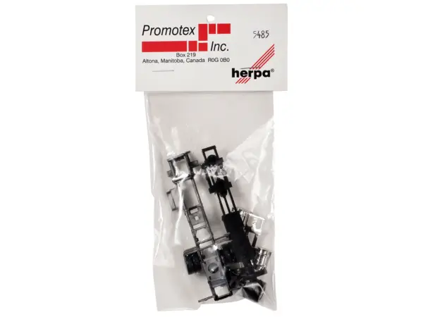 Long Chassis Kit for Kenworth Peterbilt and GMC Cabs 1/87 (HO) Plastic Model by Promotex #3