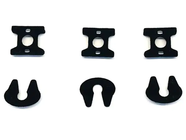 Fifth Wheel Sets (3 Sets) 1/87 (HO) Plastic Model by Promotex #2