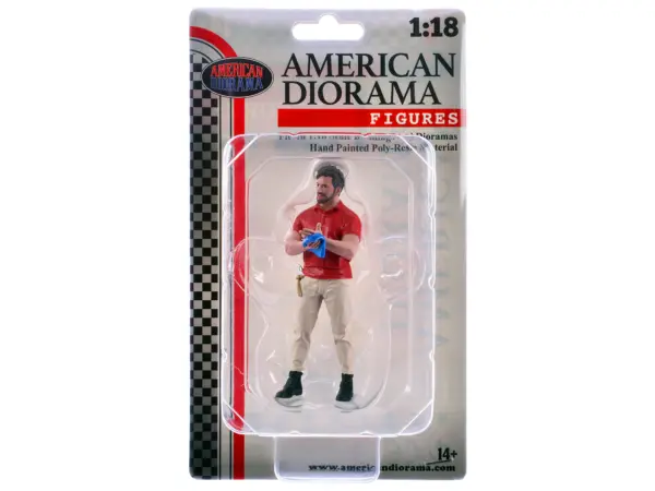 "Muscle Mechanics" Figure #2 for 1/18 Scale Models by American Diorama #4