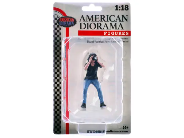 "Photographers" Figure #4 for 1/18 Scale Models by American Diorama #4