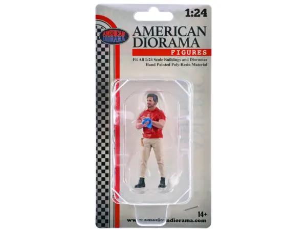 "Muscle Mechanics" Figure #2 for 1/24 Scale Models by American Diorama #4