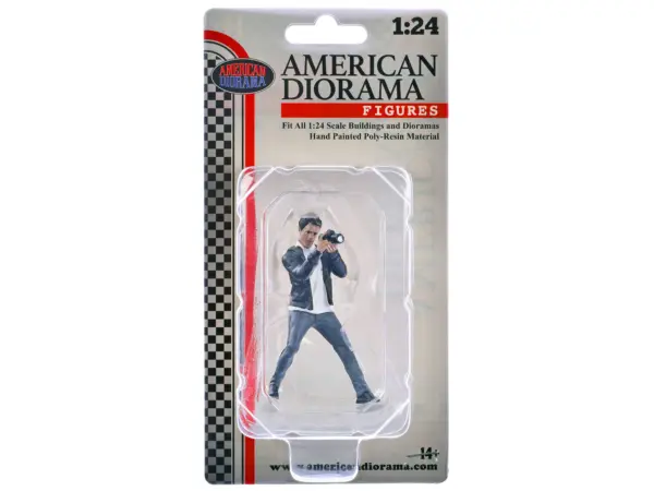 "Photographers" Figure #6 for 1/24 Scale Models by American Diorama #4