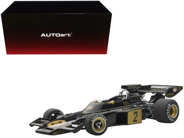 Lotus 72E 1973 Ronnie Peterson #2 1/18 Model Car by Autoart #1