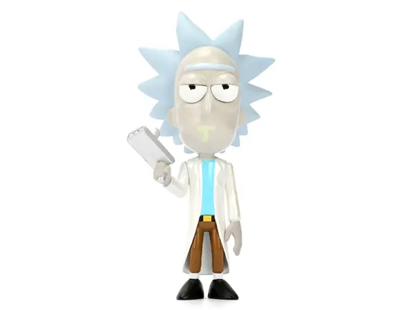 Set of 4 Diecast Figures "Rick and Morty" (2013-Current) TV Series "Metalfigs" Series Diecast Models by Jada #2