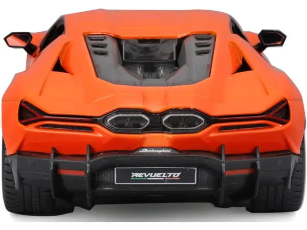 Lamborghini Revuelto Orange "Italian Design" Series 1/24 Diecast Model Car by Bburago #5