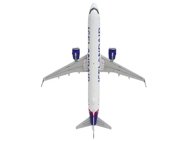 Airbus A321neo Commercial Aircraft "Icelandair" (TF-IAA) White with Blue and Pink Tail "Gemini 200" Series 1/200 Diecast Model by GeminiJets #5