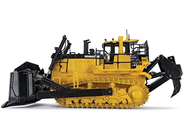 Komatsu D475A-8 Dozer with Ripper Yellow 1/50 Diecast Model by First Gear #3