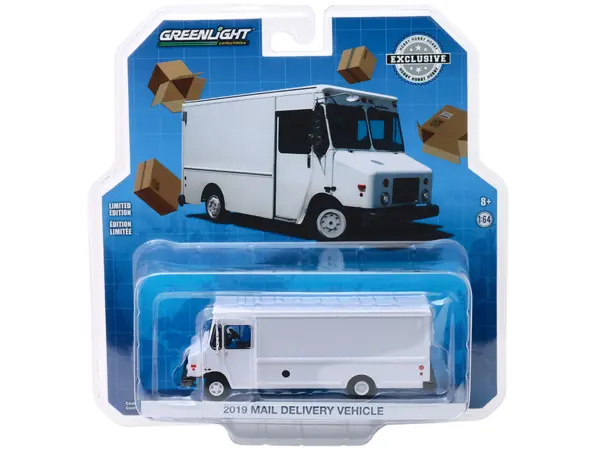 2019 Mail Delivery Vehicle White "Hobby Exclusive" 1/64 Diecast Model by Greenlight #3