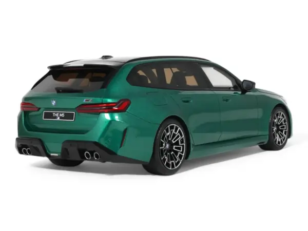 2024 BMW M5 Touring (G99) Isle of Man Green Metallic with Black Top 1/18 Model Car by GT Spirit #5