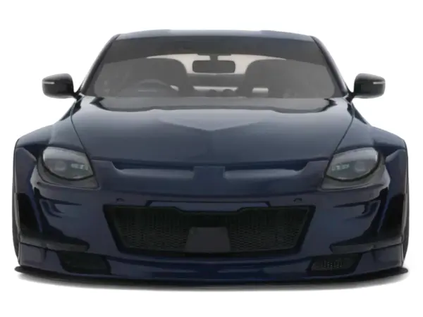 2023 Nissan 400Z by Pandem RHD (Right Hand Drive) Midnight Blue 1/18 Model Car by GT Spirit #4