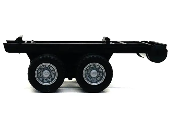 Dual Axle Trailer Chassis 1/87 (HO) Plastic Model by Promotex #2