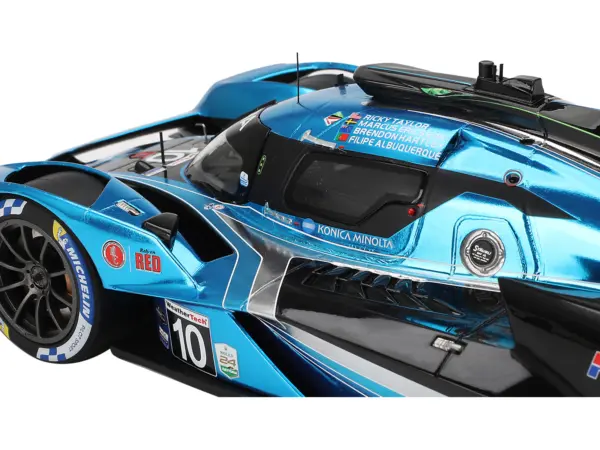 Acura ARX-06 GTP #10 Filipe Albuquerque - Marcus Ericsson - Brendon Hartley - Ricky Taylor "Wayne Taylor Racing with Andretti" IMSA "24 Hours of Daytona" (2024) 1/18 Model Car by Top Speed #5