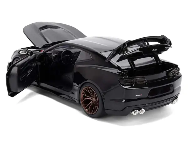 2024 Chevrolet Camaro ZL1 1LE Black "Fast X" (2023) Movie "Fast & Furious" Series 1/24 Diecast Model Car by Jada #4