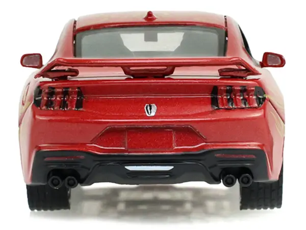 2024 Ford Mustang Dark Horse "Chinese Zodiac 2026 Year of the Horse" Red with Gold Graphics "Hobby Exclusive" Series 1/64 Diecast Model Car by Greenlight #5