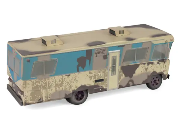 1972 Condor II RV (Recreational Vehicle) "Going on Vacation" Evergreen (Weathered) "Hobby Exclusive" Series 1/64 Diecast Model Car by Greenlight #3