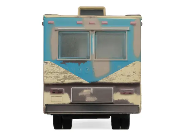 1972 Condor II RV (Recreational Vehicle) "Going on Vacation" Evergreen (Weathered) "Hobby Exclusive" Series 1/64 Diecast Model Car by Greenlight #5