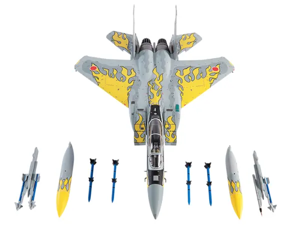 Mitsubishi F-15J Eagle Fighter Aircraft "306th Tactical Fighter Squadron 40th Anniversary" (2021) JASDF (Japan Air Self-Defense Force) 1/72 Diecast Model by JC Wings #5