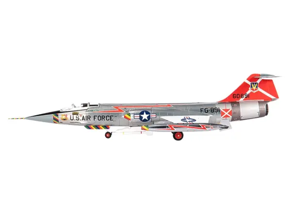 Lockheed F-104C Starfighter Fighter Aircraft "479th Tactical Fighter Wing" (1958) United States Air Force 1/72 Diecast Model by JC Wings #2
