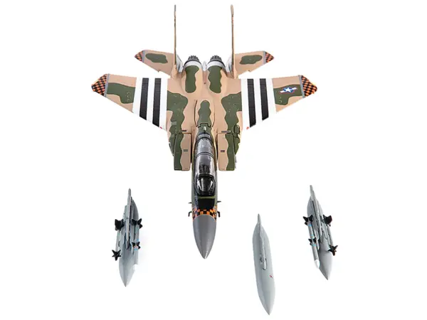 McDonnell Douglas F-15C Eagle Fighter Aircraft "173rd Fighter Wing" (2020) United States Air National Guard 1/144 Diecast Model by JC Wings #2