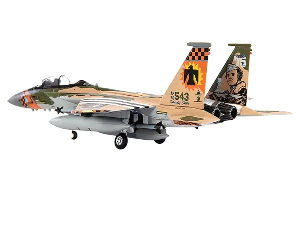 McDonnell Douglas F-15C Eagle Fighter Aircraft "173rd Fighter Wing" (2020) United States Air National Guard 1/144 Diecast Model by JC Wings #3