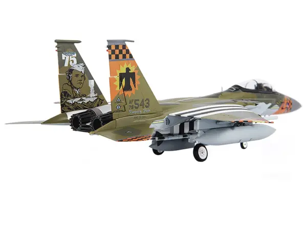 McDonnell Douglas F-15C Eagle Fighter Plane "U.S. ANG 173rd Fighter Wing" (2020) 1/72 Diecast Model by JC Wings #4