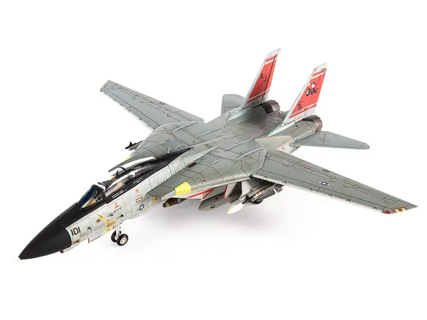 Grumman F-14D Tomcat Fighter Aircraft "VF-31 Tomcatters USS Theodore Roosevelt The Last Flight" (2006) United States Navy 1/72 Diecast Model by JC Wings #3