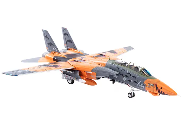 Grumman F-14D Tomcat Fighter Plane Ace Combat "Pumpkin Face" 1/144 Diecast Model by JC Wings #2