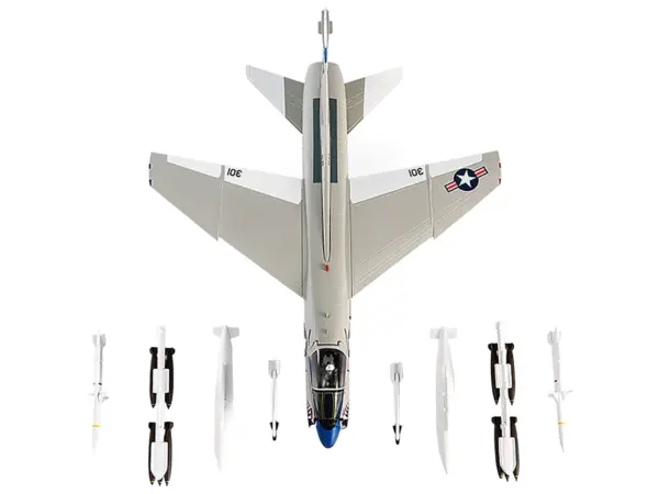 Vought A-7E Corsair II Attack Aircraft "VA-93 Blue Blazers USS Midway" (1979) United States Navy 1/72 Diecast Model by JC Wings #5