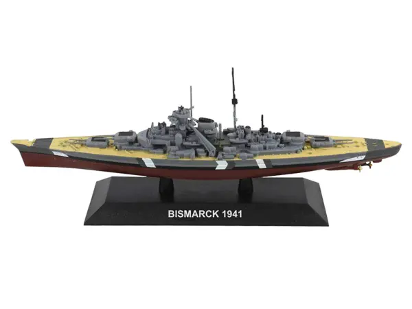 Bismarck Battleship "German Navy" (1941) "Legendary Battleships" Series 1/1250 Diecast Model by Militaria Die Cast #2