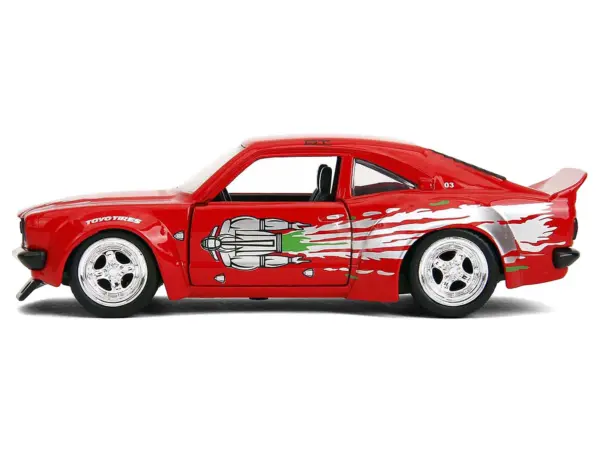 1974 Mazda RX-3 Red with Graphics "Fast & Furious" Series 1/32 Diecast Model Car by Jada #3