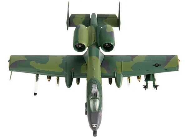 Fairchild Republic A-10 Thunderbolt II Attack Aircraft "23rd Tactical Fighter Wing 706th Fighter Squadron Operation Desert Storm" (1991) United States Air Force 1/144 Diecast Model by JC Wings #3