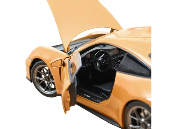 2021 Porsche 911 GT3 Bahama Yellow 1/18 Diecast Model Car by Norev #4